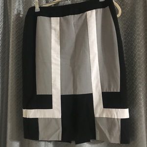 3/$15 Multicolor lined skirt,great for career use